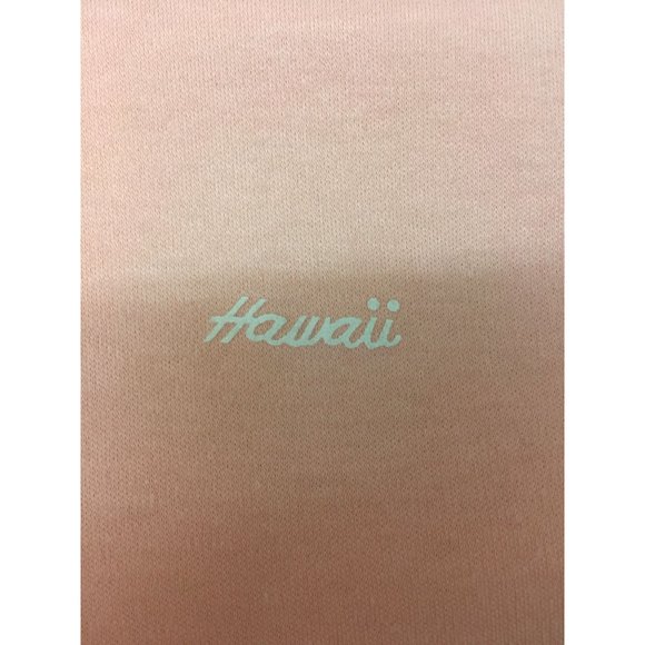 Sea Waves Polo Golf Shirt Size M Pink Short Sleeves Hawaii Collared Pullover - Picture 4 of 11